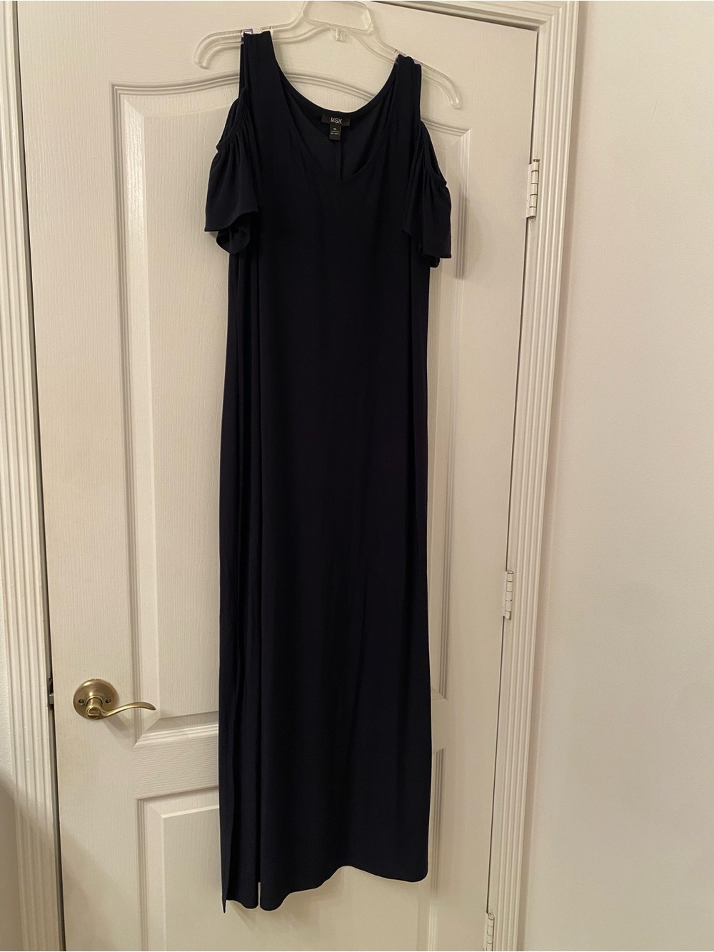 MSK Women's Navy Maxi Dress Size XL